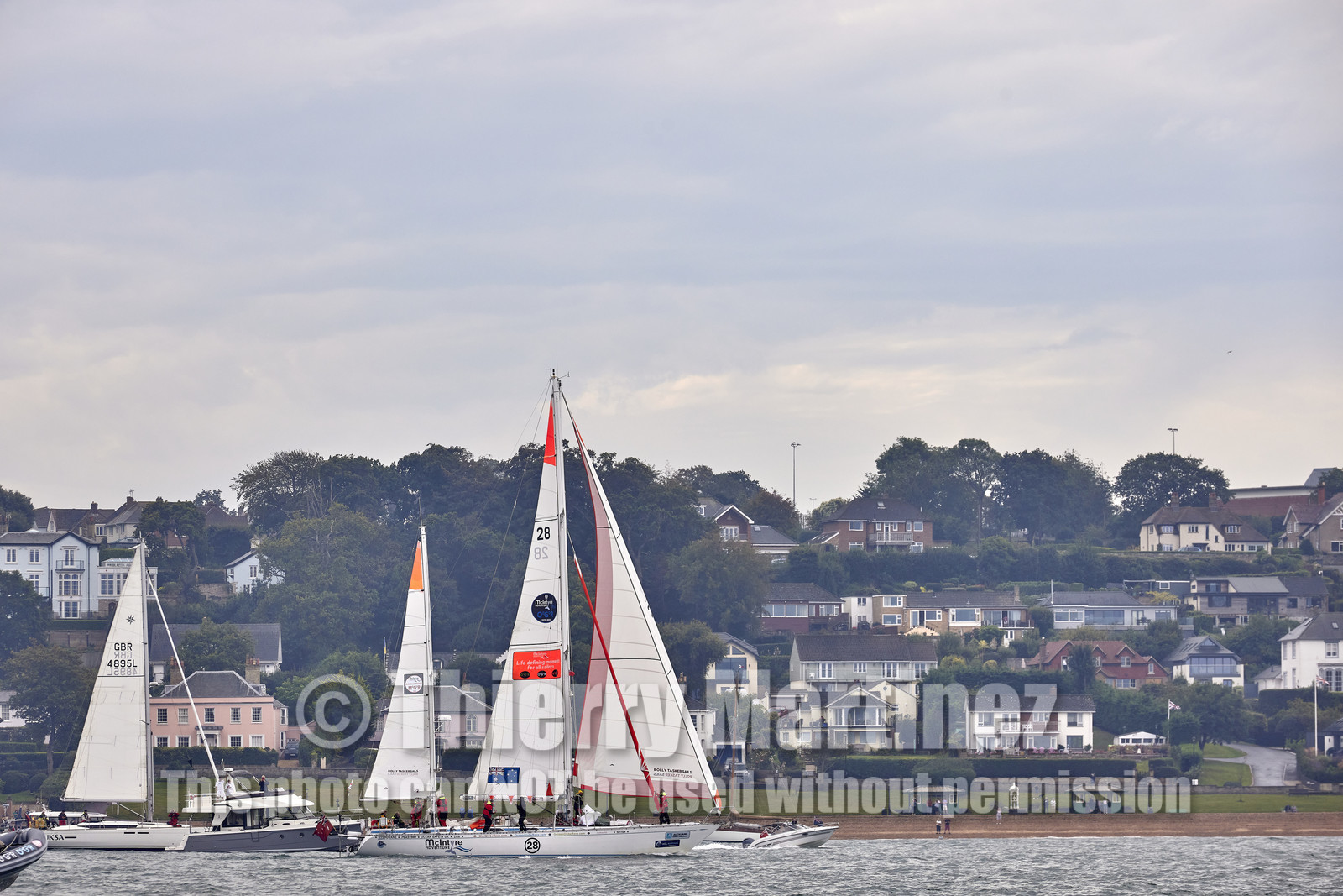 23_19601   © Thierry Martinez. SOUTHAMPTON,  - UK 10 septembre 2023.OCEAN GLOBE RACE 2023.Start Leg 1 : Southampton ( UK)   Cape Town ( South Africa)