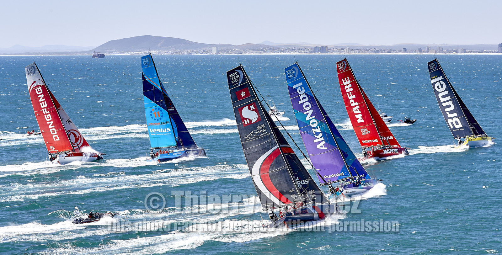 team AkzoNobel  in Volvo Ocean Race 2017-18.