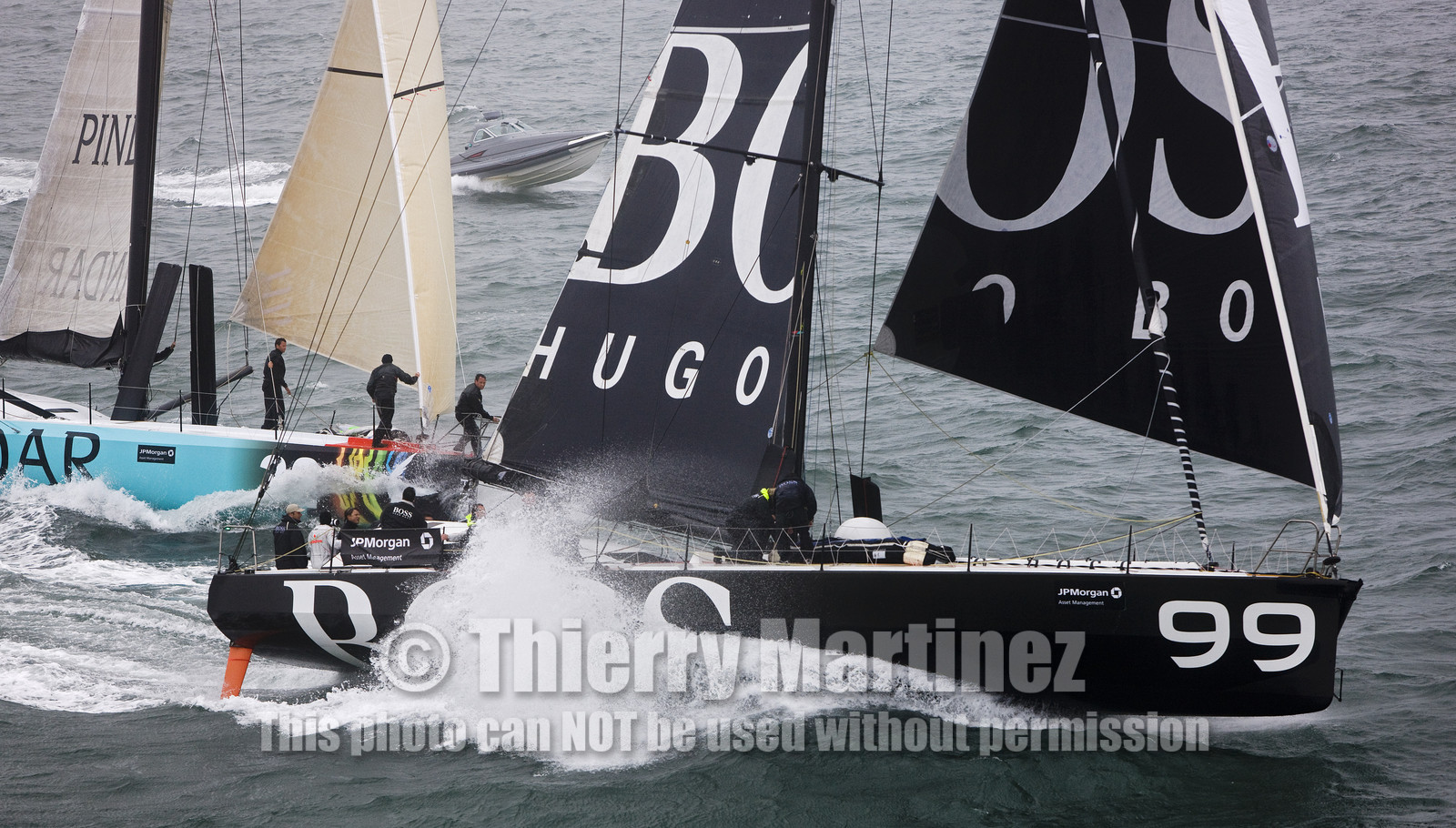 JP Morgan Asset Management Round The Island Race. 28 June 2008.