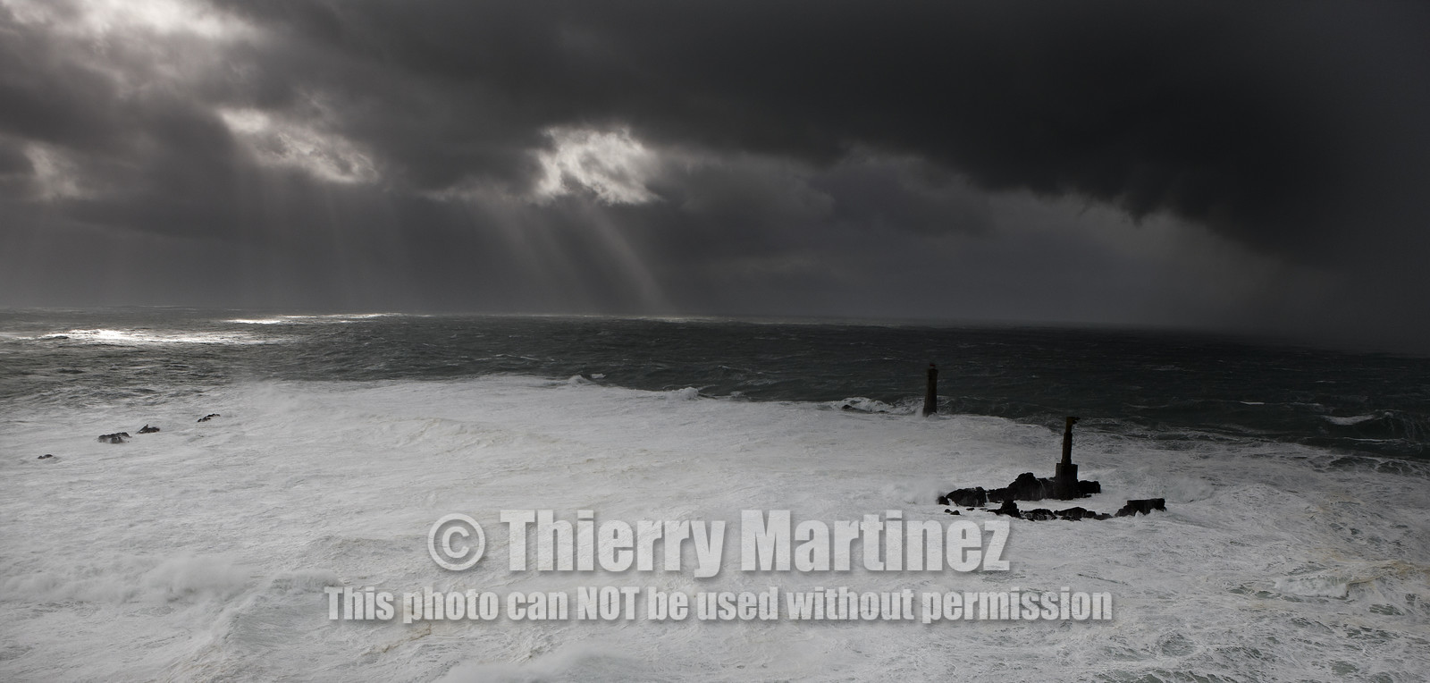 Tempête Ruth pointe Bretagne. 8 Fevrier 2014