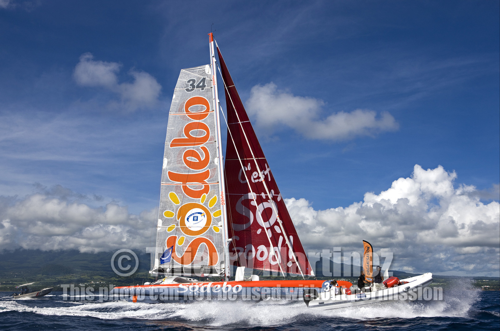 2010 ROUTE DU RHUM - LA BANQUE POSTALE . SOLO SAILING TRANSATLANTIC : ST MALO (FRA)   POINTE A PITRE-GUADELOUPE (FRENCH WEST INDIES). FINISH.