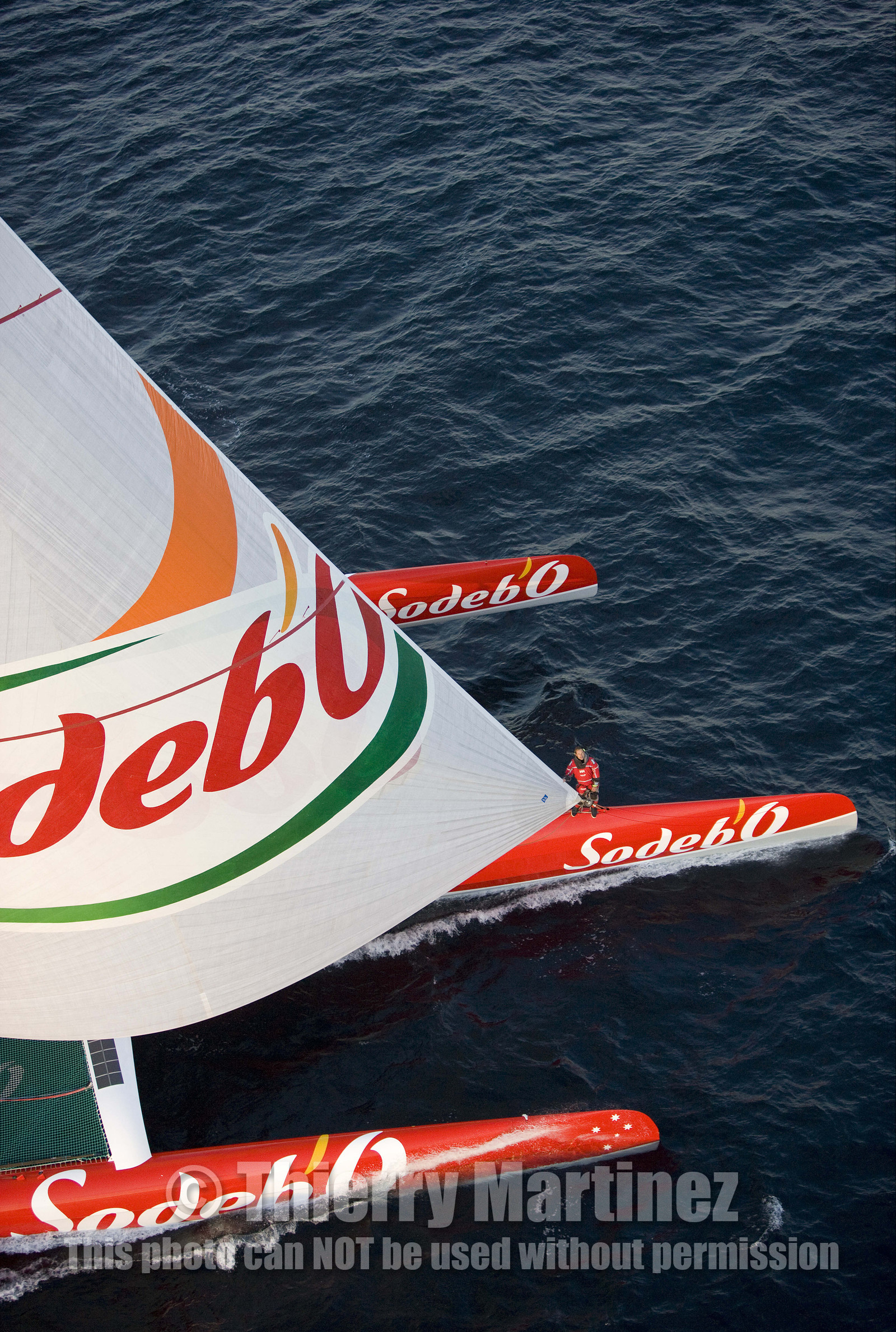 Thomas Coville- Maxi Trimaran SODEB'O - NOV 2007