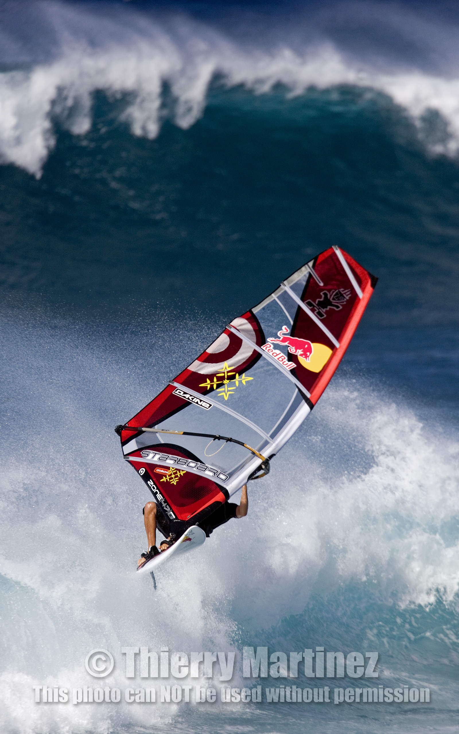 Ho'okipa beach HAWAII - USA . Jan 2007.