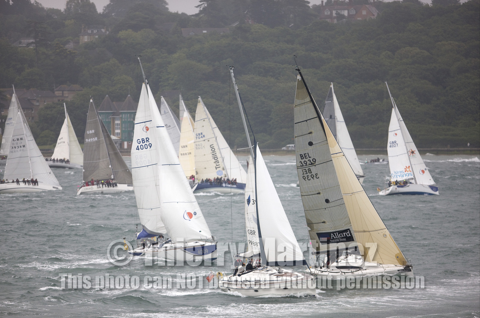 JP Morgan Asset Management Round The Island Race. 80th Anniversary race.