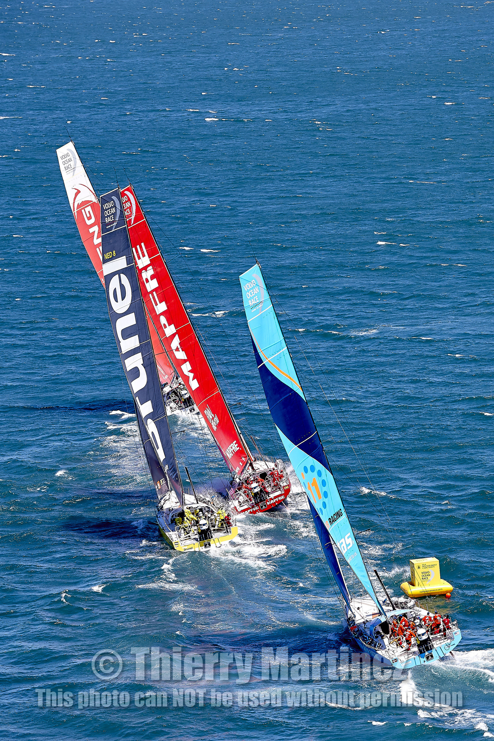 team AkzoNobel  in Volvo Ocean Race 2017-18.