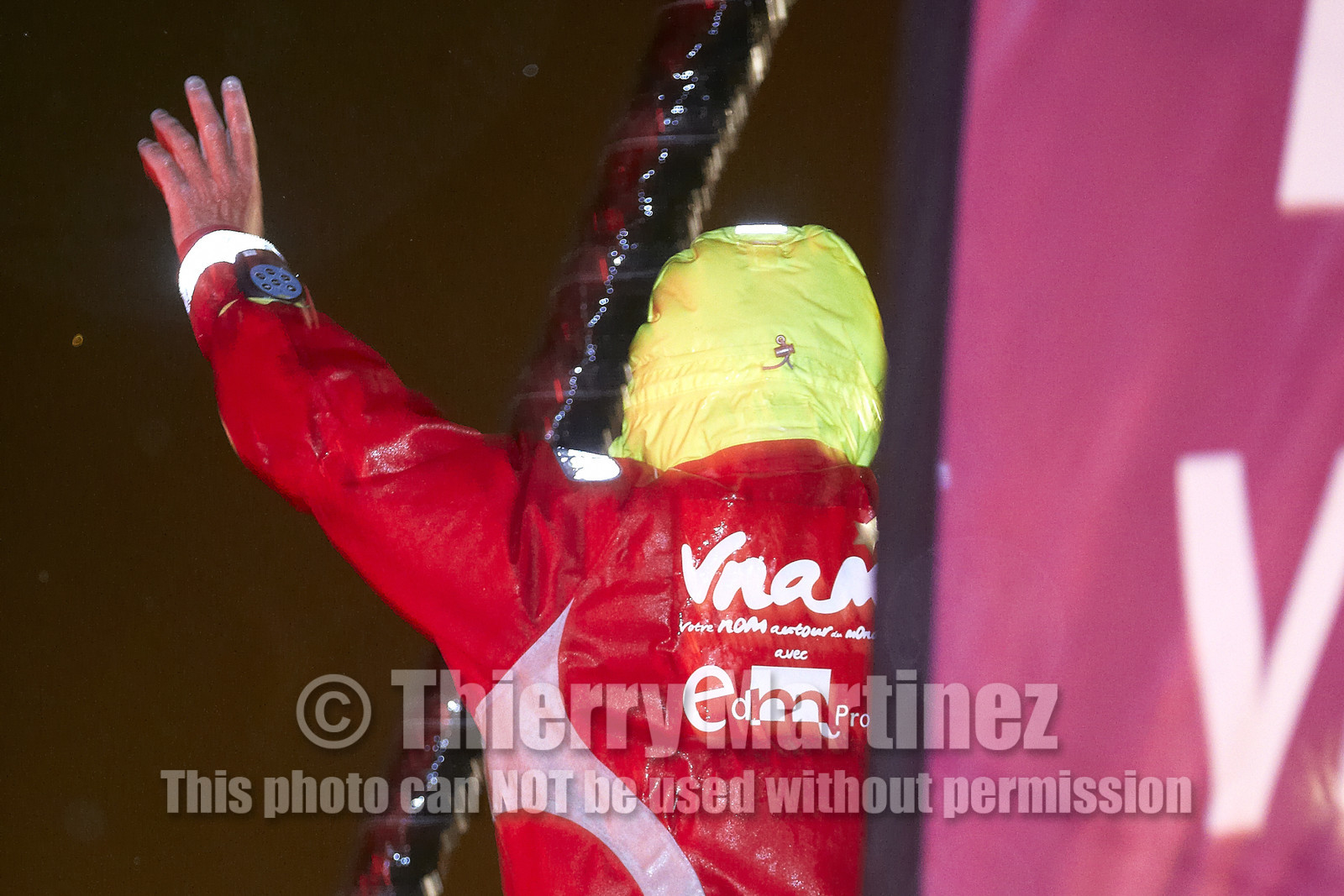 2012 13 VENDEE GLOBE.Bertrand de Broc (FRA) VNAM, aver EDM Projets