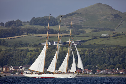 22_17006   © Thierry Martinez.FAIRLIE,SCOTLAND - UK 11th June 20222022 RICHARD MILLE FIFE REGATTA.Day 1. Race cancelled , too much wind…