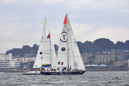 23_19559   © Thierry Martinez.SOUTHAMPTON,  - UK 10 septembre 2023.OCEAN GLOBE RACE 2023.Start Leg 1 : Southampton ( UK)   Cape Town ( South Africa)