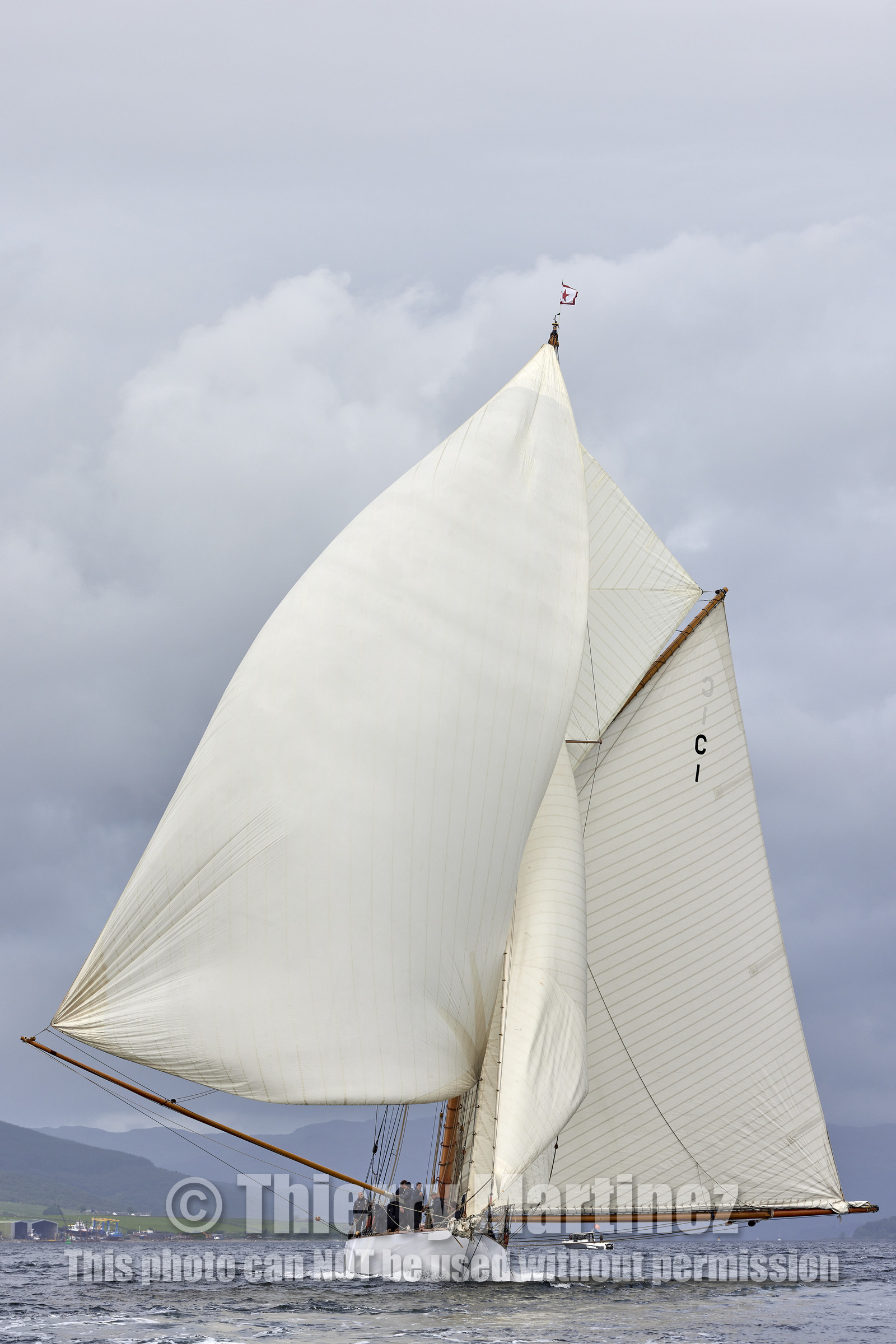 22_17006   © Thierry Martinez.FAIRLIE,SCOTLAND - UK 13th June 20222022 RICHARD MILLE FIFE REGATTA.Day 3;