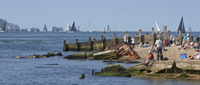 2014 JP Morgan Asset Management Round the Island Race .