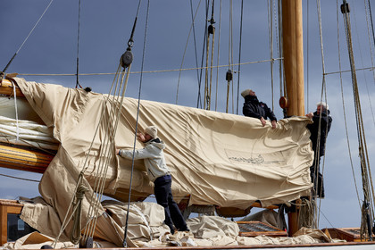 22_17124   © Thierry Martinez.FAIRLIE,SCOTLAND - UK 11th June 20222022 RICHARD MILLE FIFE REGATTA.Day 1. Race cancelled ,