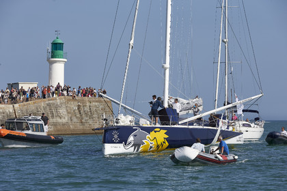 Arrival of NEW YORK-VENDEE (Les Sables d’Olonne) presented by Currency House & SpaceCode.