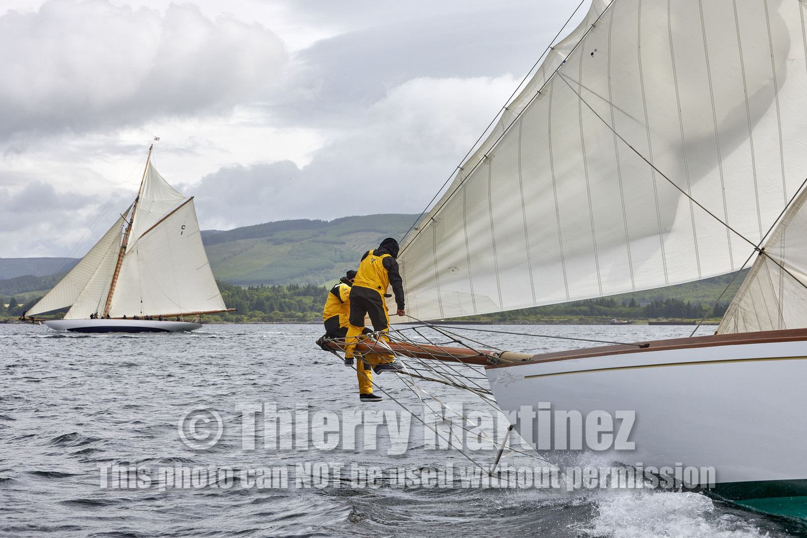 22_17006   © Thierry Martinez.FAIRLIE,SCOTLAND - UK 13th June 20222022 RICHARD MILLE FIFE REGATTA.Day 3;