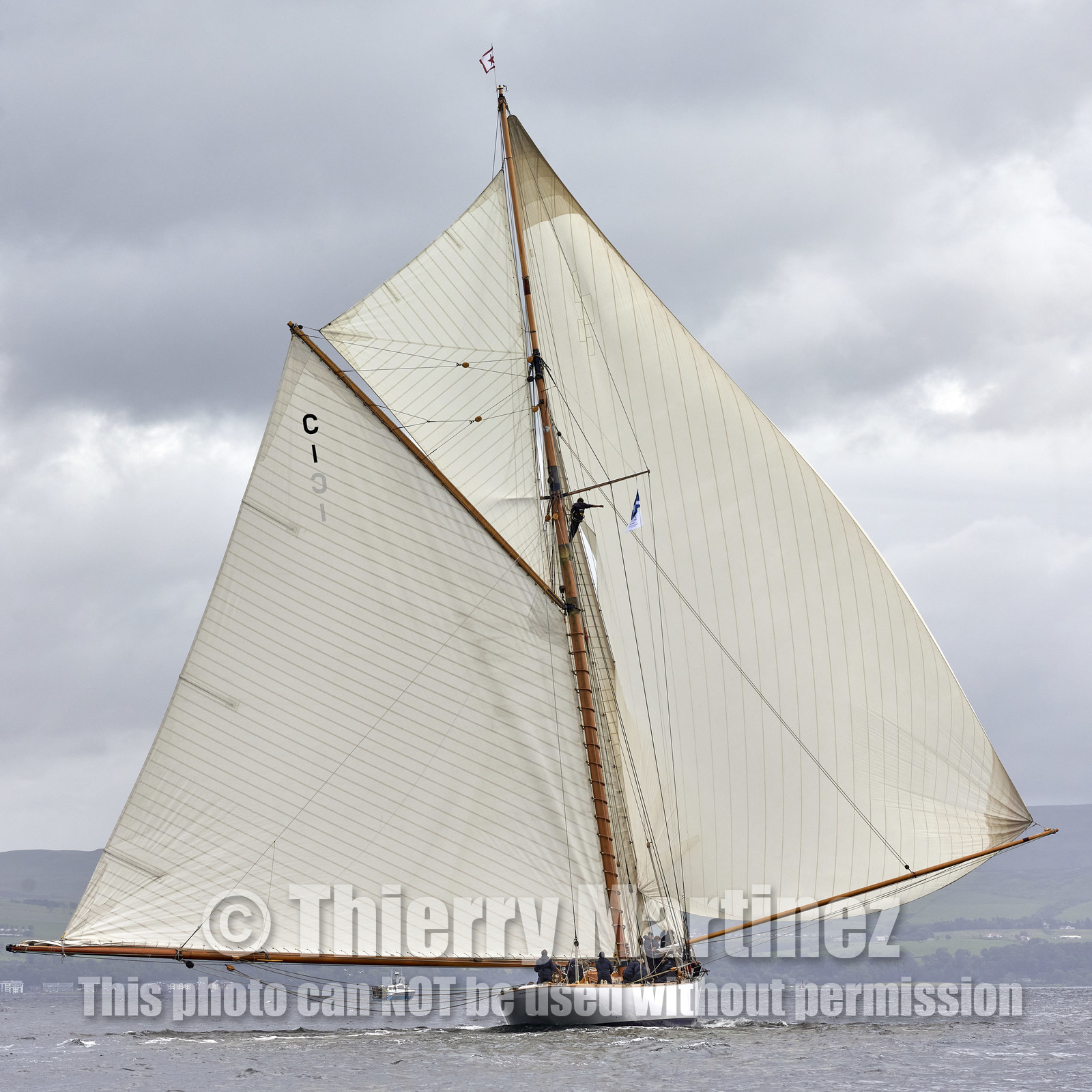 22_17006   © Thierry Martinez.FAIRLIE,SCOTLAND - UK 13th June 20222022 RICHARD MILLE FIFE REGATTA.Day 3;