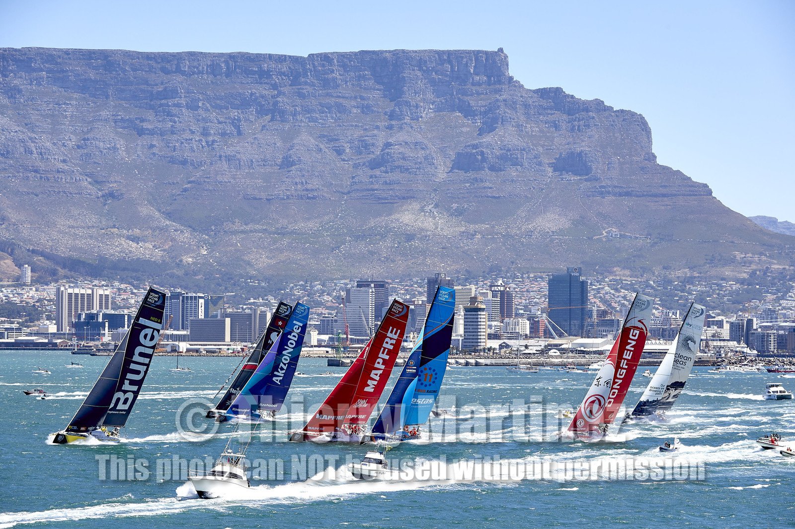 team AkzoNobel  in Volvo Ocean Race 2017-18.
