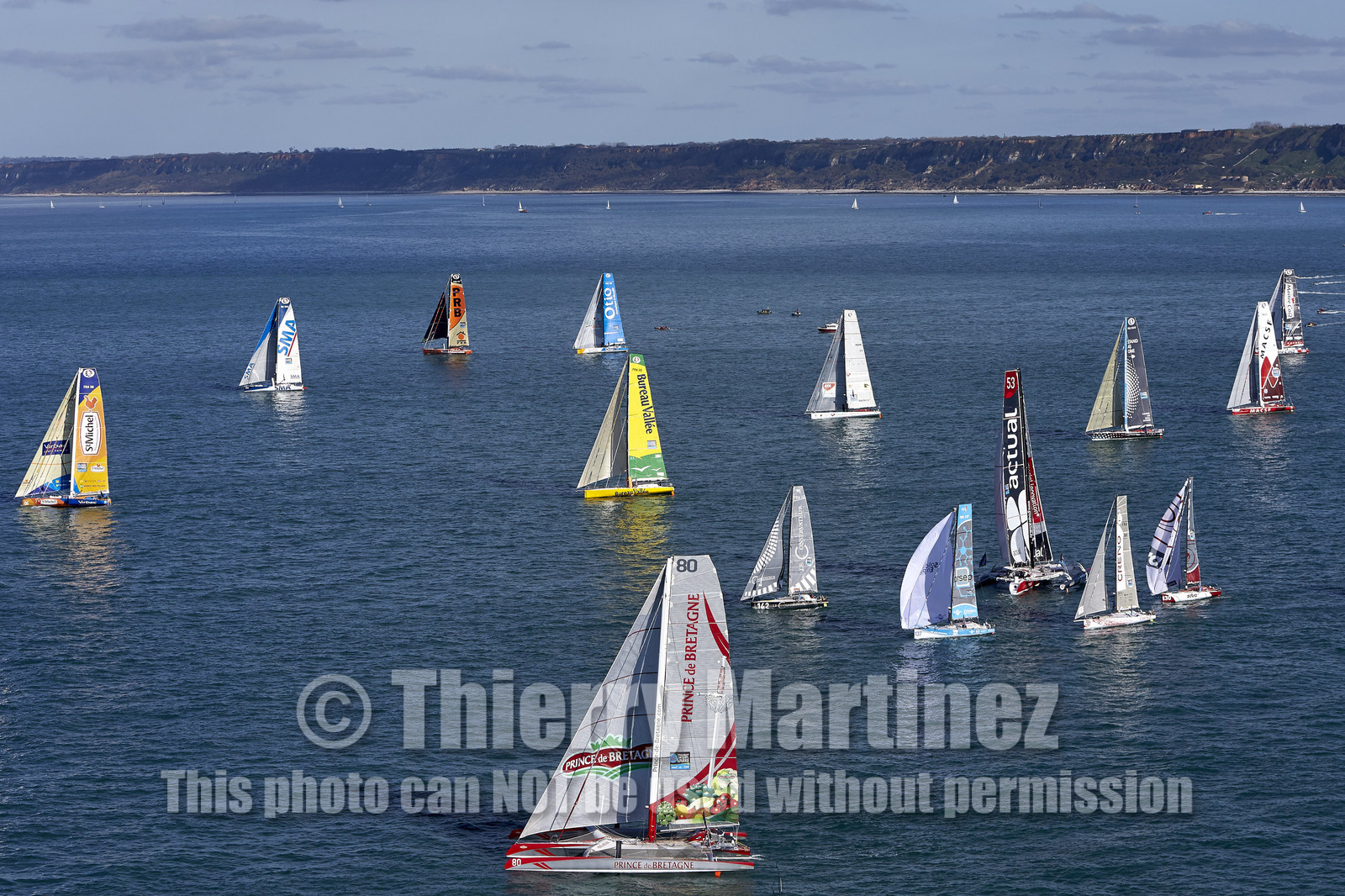 Départ Transat Jacques Vabre 2015.