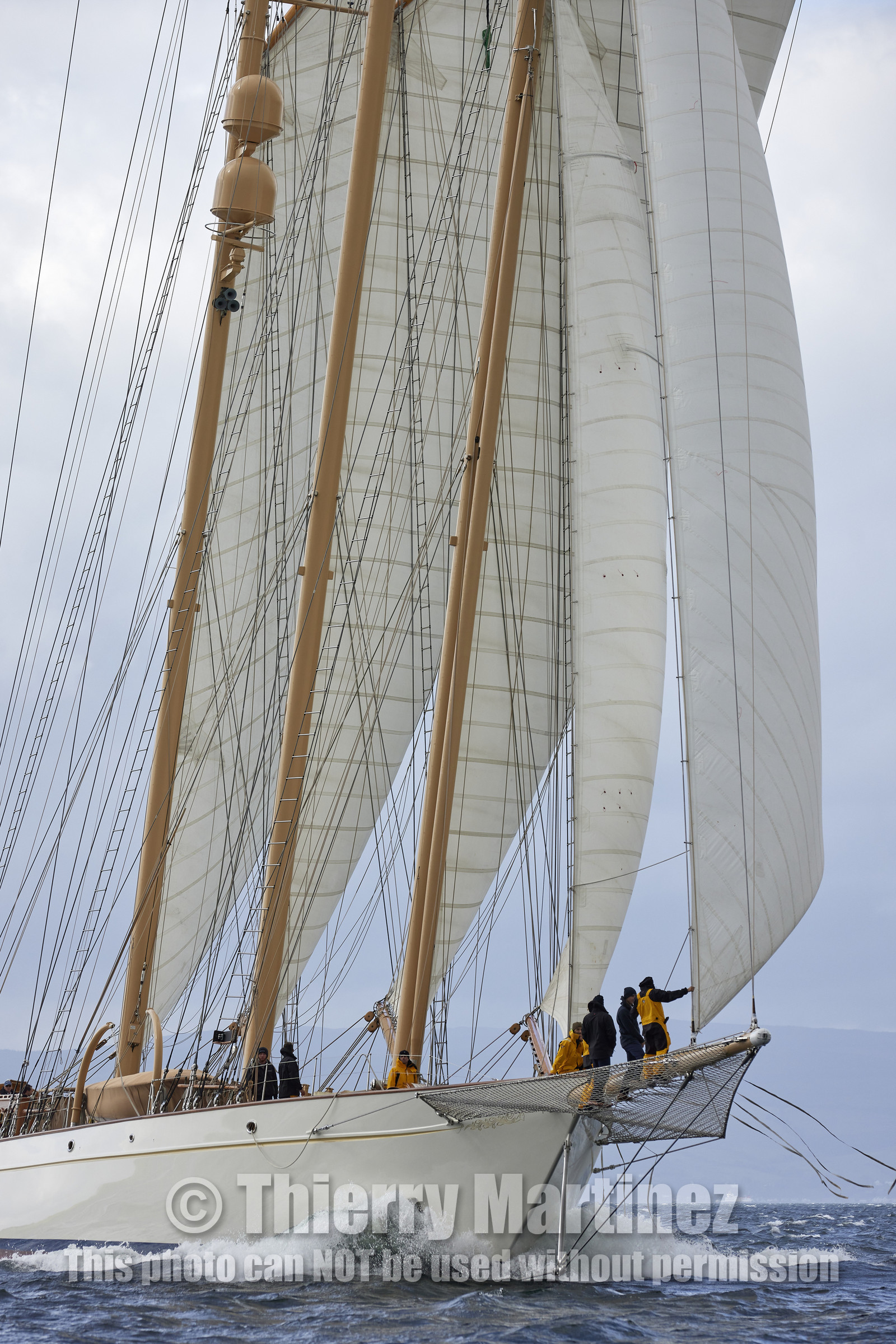 22_17046   © Thierry Martinez.FAIRLIE,SCOTLAND - UK 11th June 20222022 RICHARD MILLE FIFE REGATTA.Day 1. Race cancelled ,