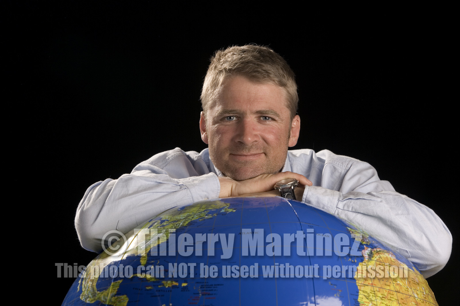 Yann Elies , skipper GENERALI IN STUDIO March 2006