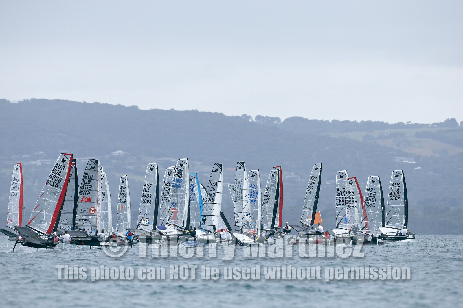 2015 McDougall + McConaghy Moth Worlds. Sorrento - VIC AUSTRALIA  . 6 16 January 2015. Organize by Sorrento Sailing Couta Boat Club.