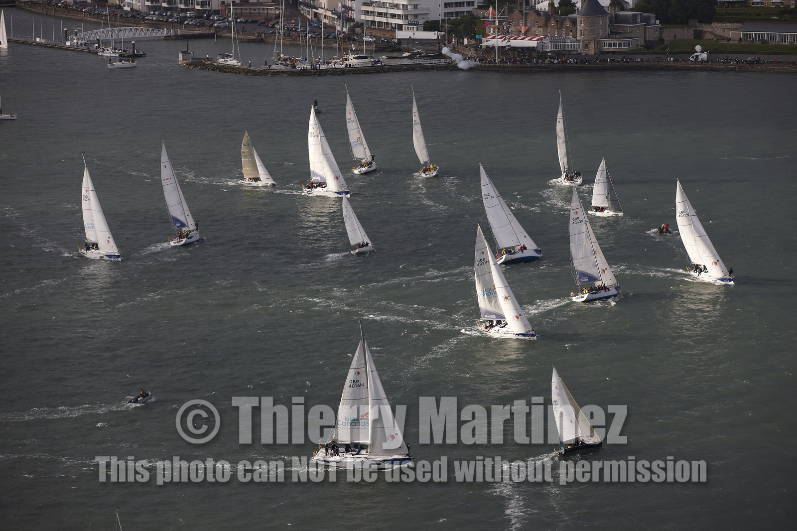 JP Morgan Asset Management Round The Island Race.