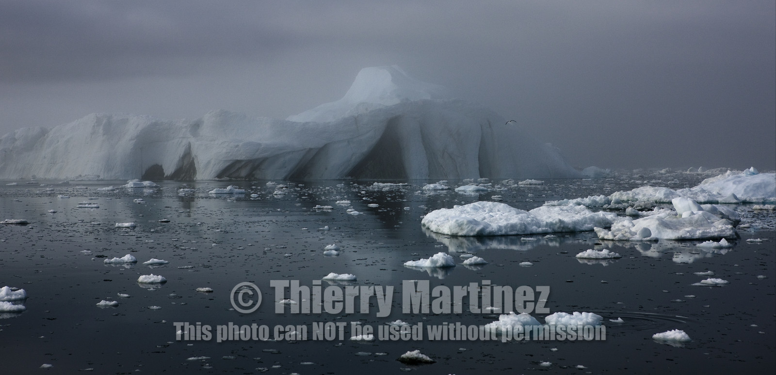 Schooner LA LOUISE sailing on west coast of Greenland.