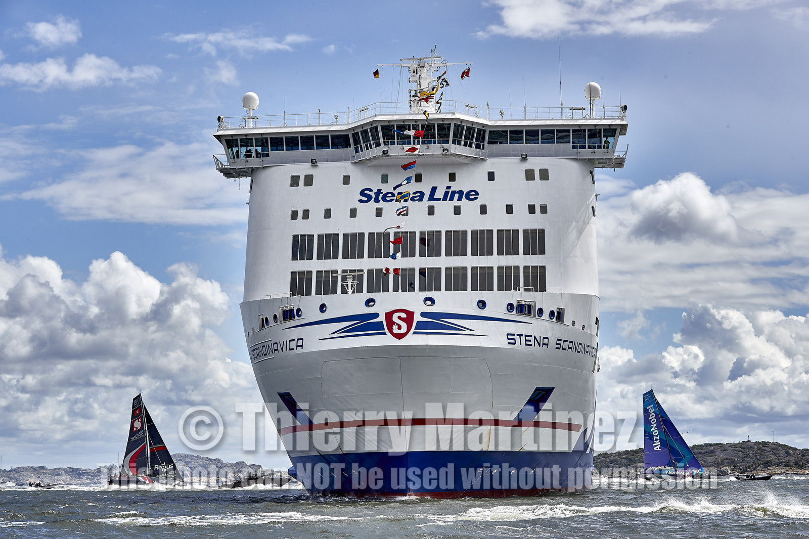 team AkzoNobel  in Volvo Ocean Race 2017-18.