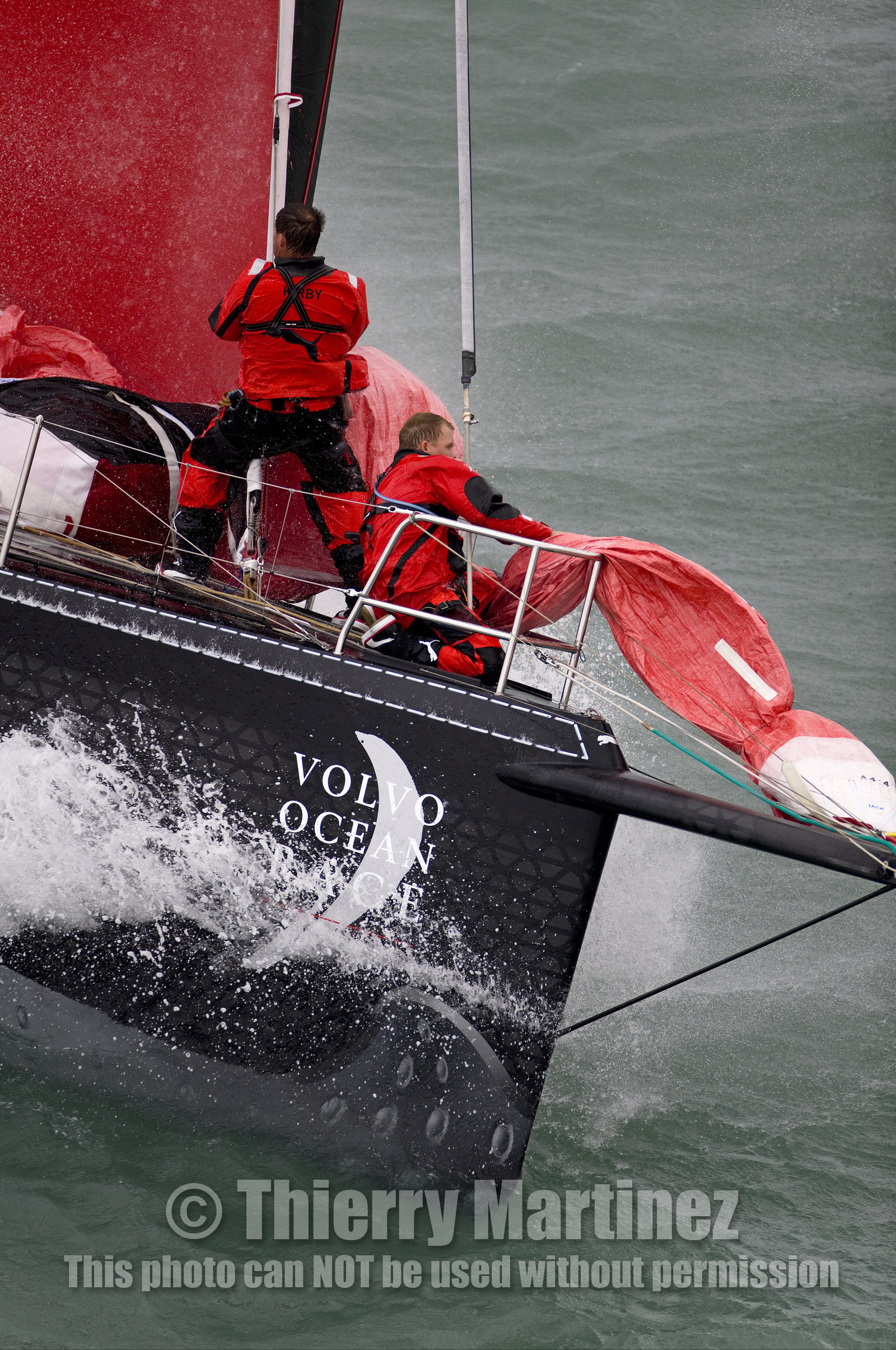 VOLVO OCEAN RACE - 2008 2009. Start Leg 1 (Alicante-ESP  Cape Town-RSA. 6500 NM).