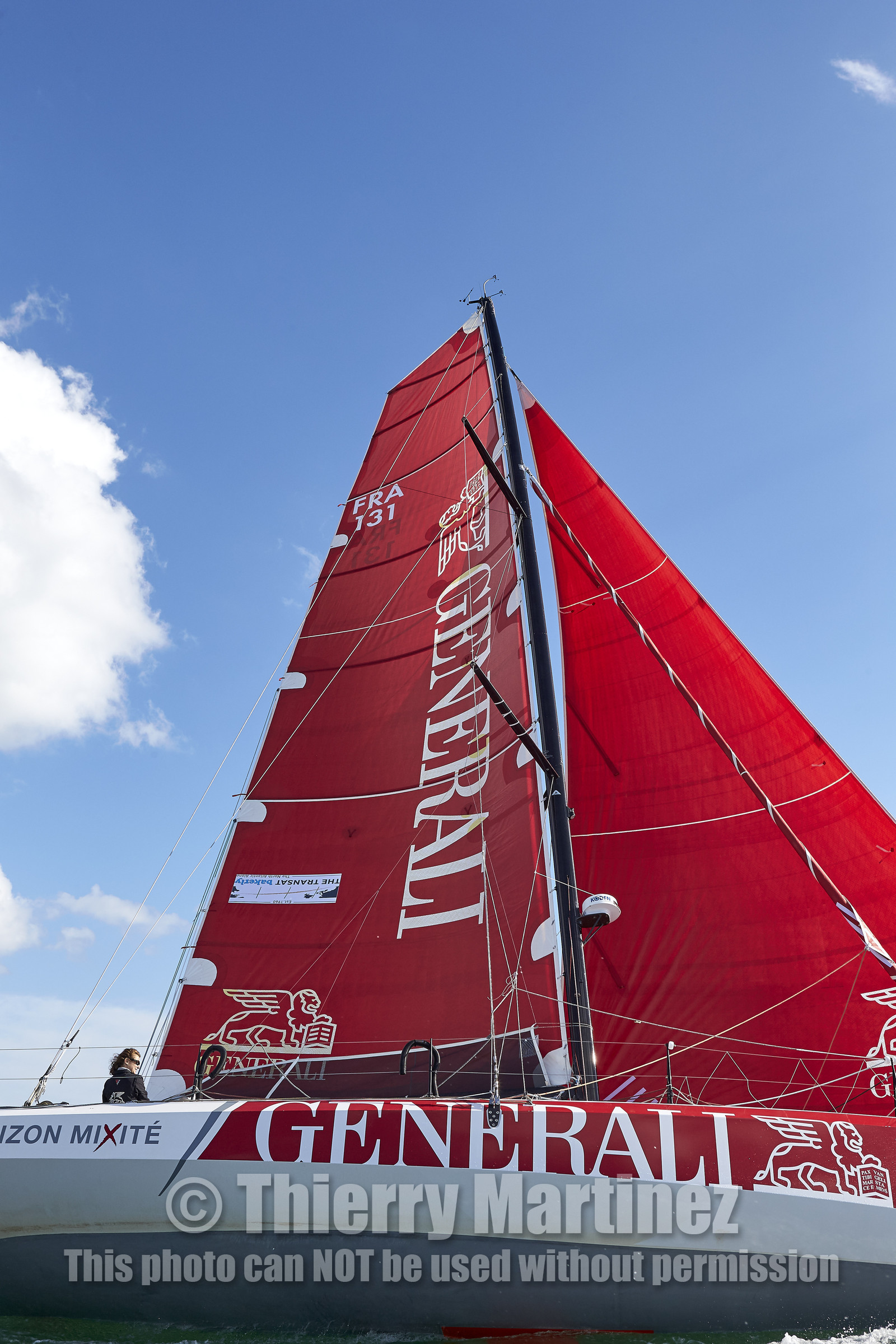 Isabelle JOSCHKE CLASS 40  GENERALI-HORIZON MIXITE