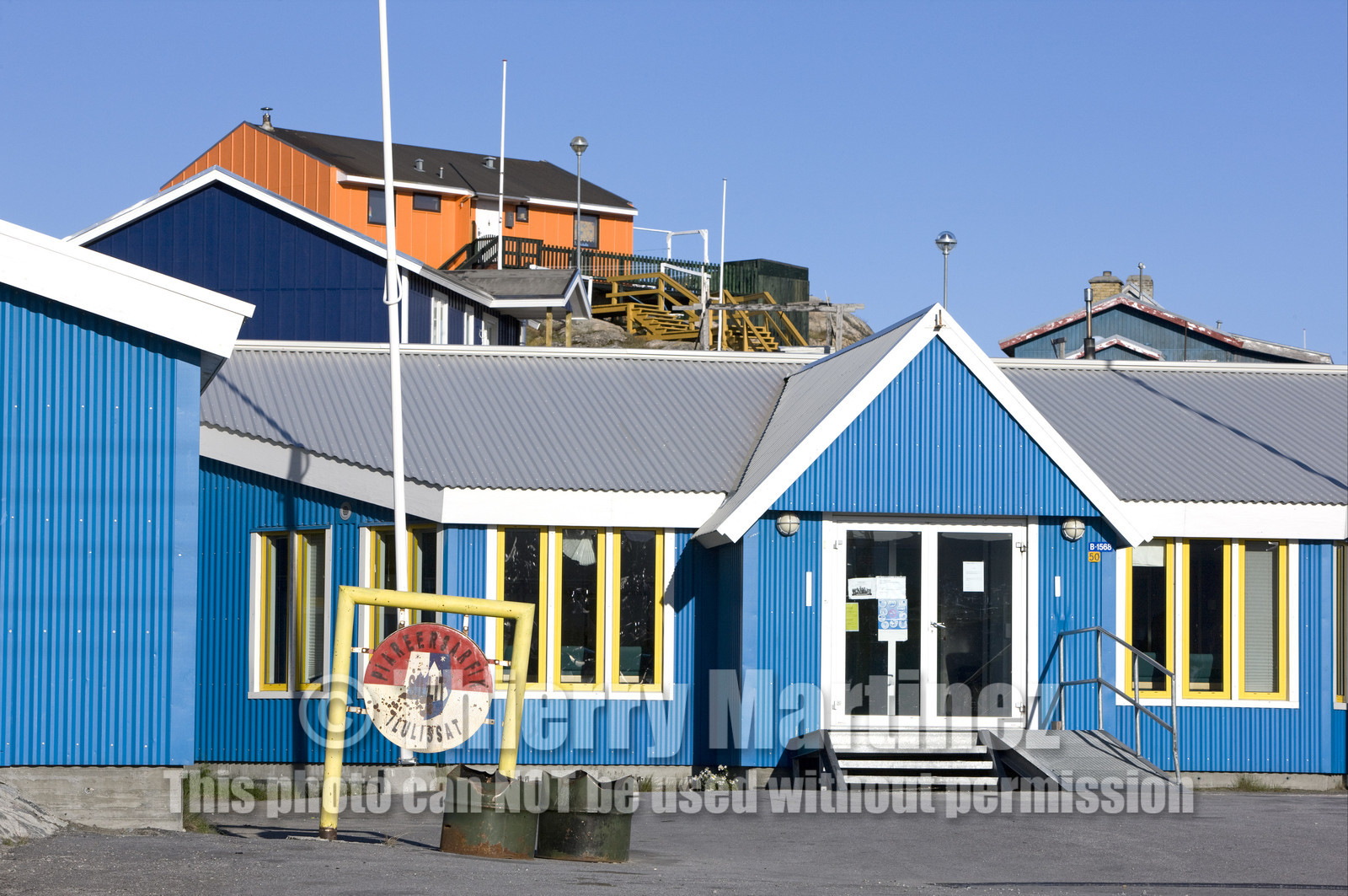 Schooner LA LOUISE sailing on west coast of Greenland.
