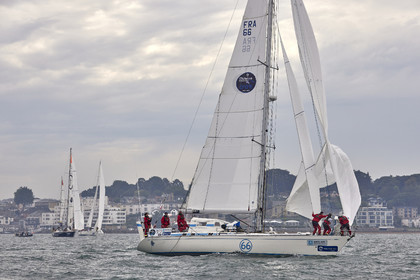 23_19553   © Thierry Martinez. SOUTHAMPTON,  - UK 10 septembre 2023.OCEAN GLOBE RACE 2023.Start Leg 1 : Southampton ( UK)   Cape Town ( South Africa)