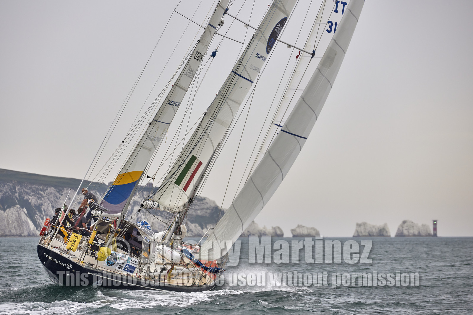 23_20150   © Thierry Martinez.SOUTHAMPTON,  - UK 10 septembre 2023.OCEAN GLOBE RACE 2023.Start Leg 1 : Southampton ( UK)   Cape Town ( South Africa)