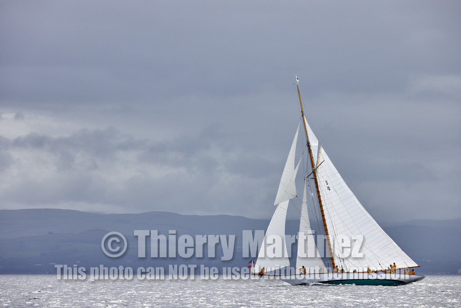 22_17006   © Thierry Martinez.FAIRLIE,SCOTLAND - UK 13th June 20222022 RICHARD MILLE FIFE REGATTA.Day 3;
