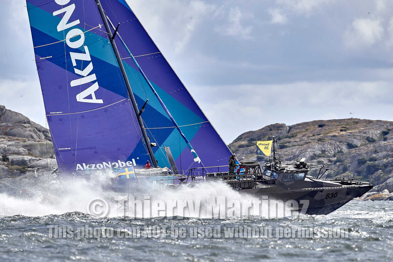 team AkzoNobel  in Volvo Ocean Race 2017-18.