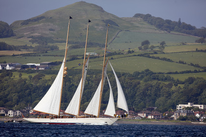 22_17006   © Thierry Martinez.FAIRLIE,SCOTLAND - UK 11th June 20222022 RICHARD MILLE FIFE REGATTA.Day 1. Race cancelled , too much wind…