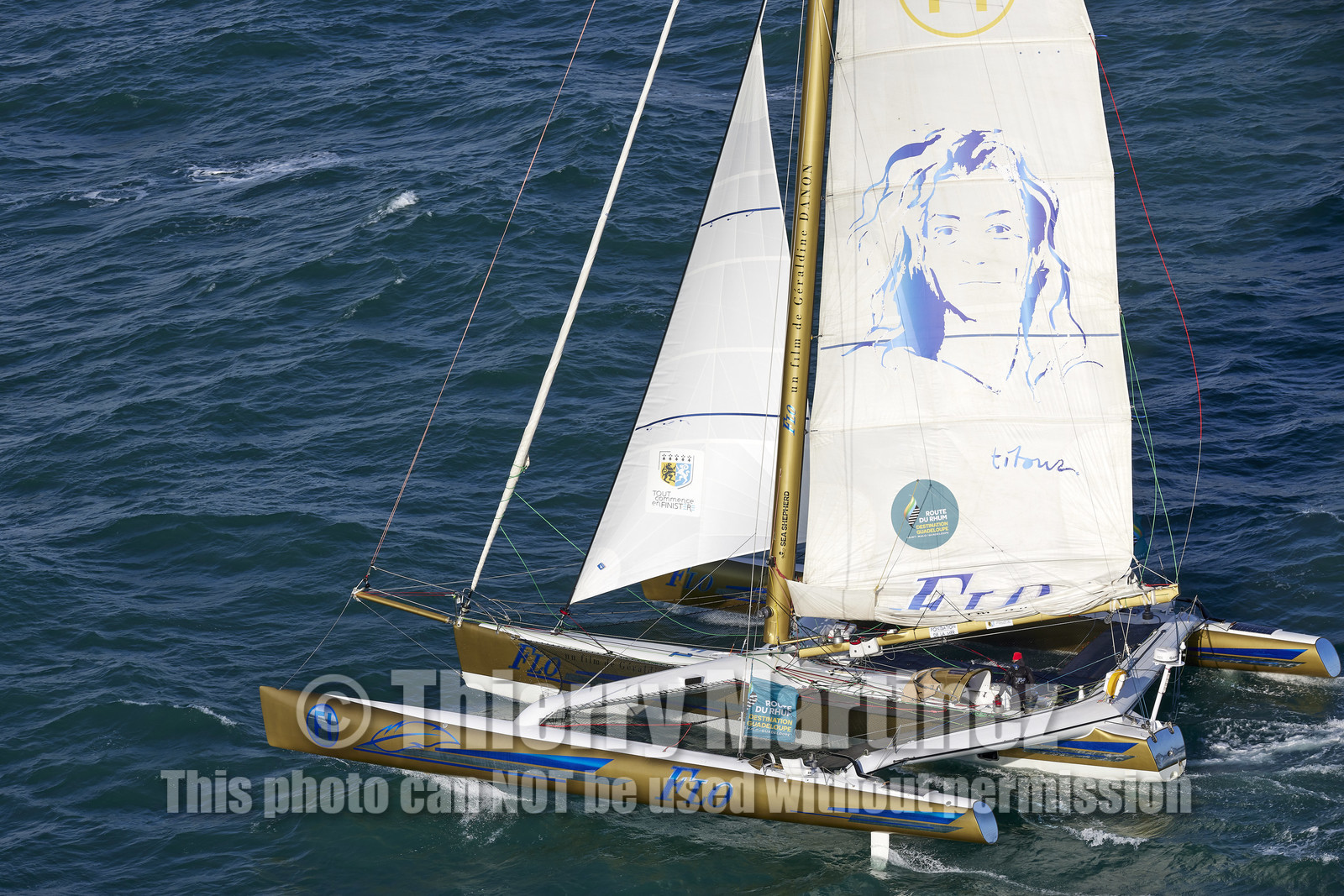 22_39189   © Thierry Martinez.DINARD, FRANCE. 9 Novembre  2022Départ de la 12éme ROUTE DU RHUM, transatlantique course à la voile en solitaire de St Malo(FRA)  à Pointe à Pitre (FRA-Guadeloupe) 3.543 milles nautiques.