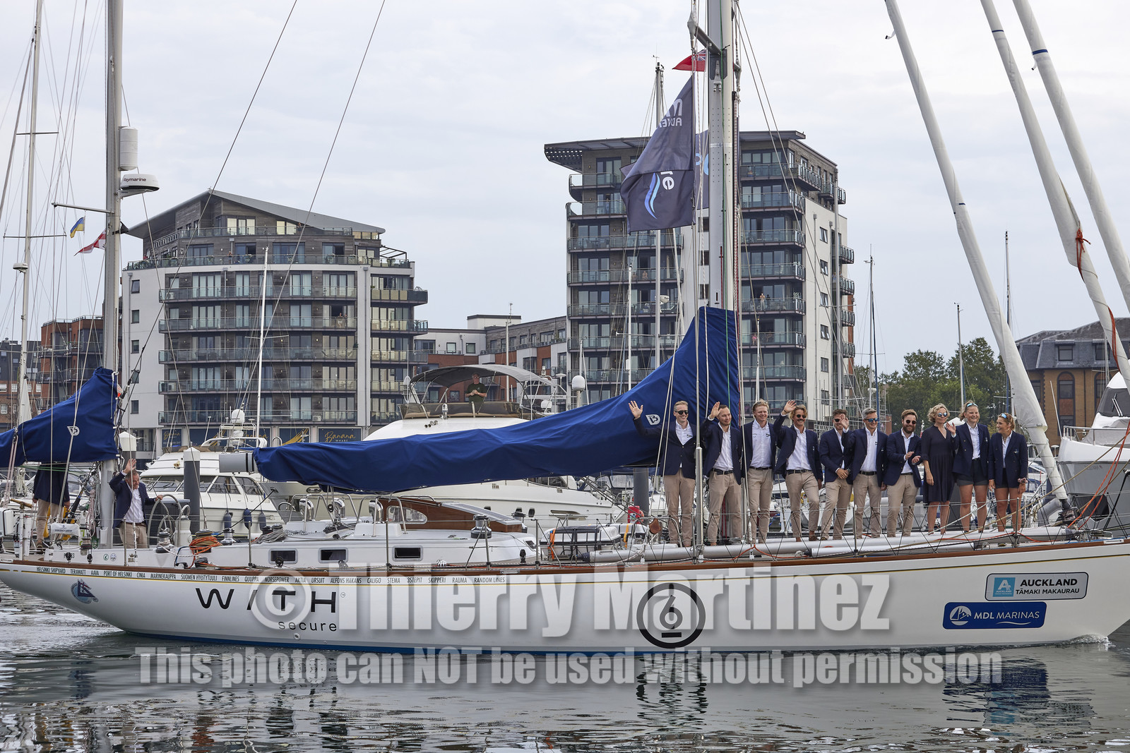 23_19299   © Thierry MartinezSOUTHAMPTON,  - UK 10 septembre 2023.OCEAN GLOBE RACE 2023.Start Leg 1 : Southampton ( UK)   Cape Town ( South Africa)
