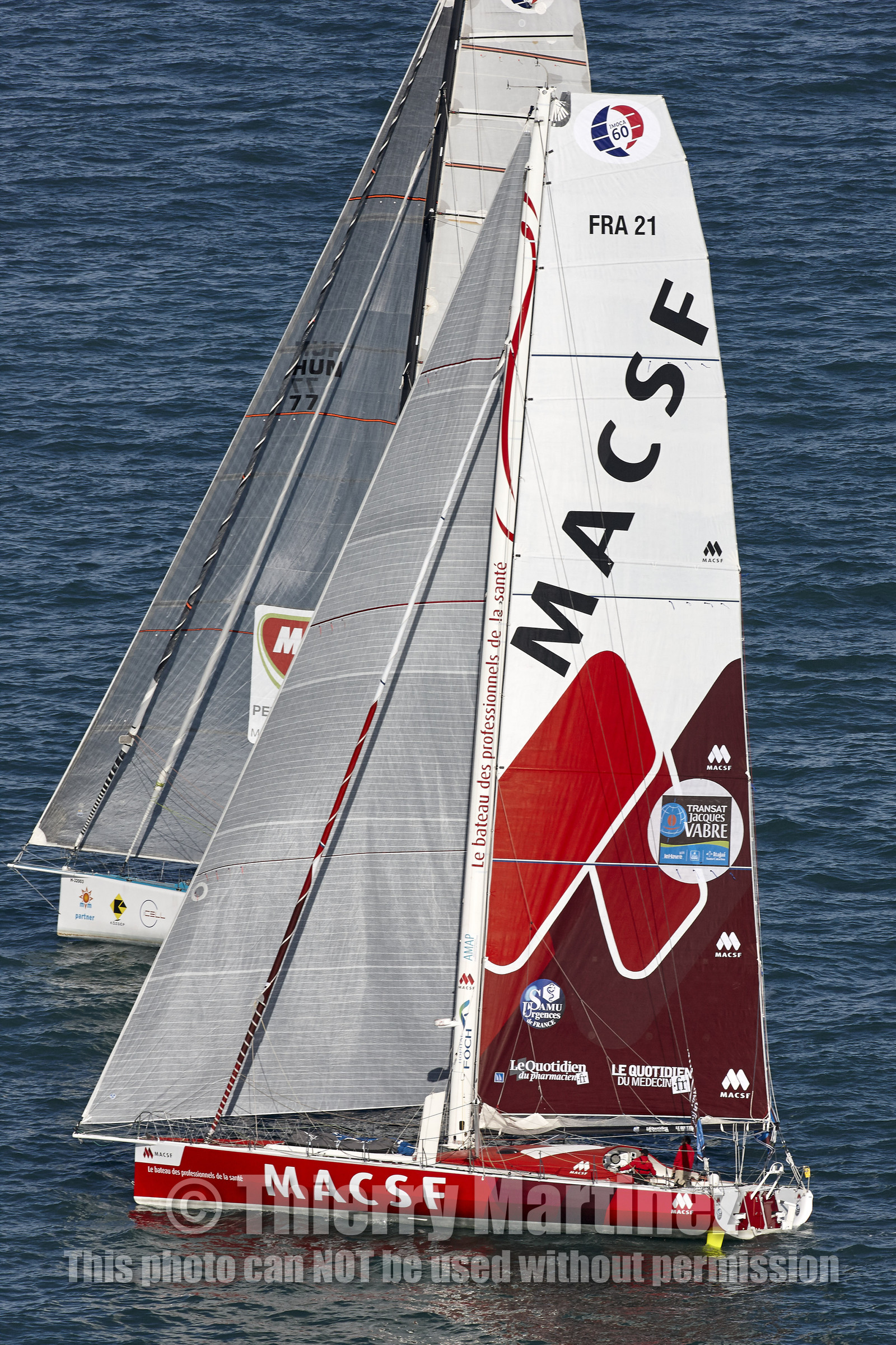 Départ Transat Jacques Vabre 2015.