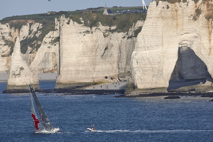 Départ Transat Jacques Vabre 2015.