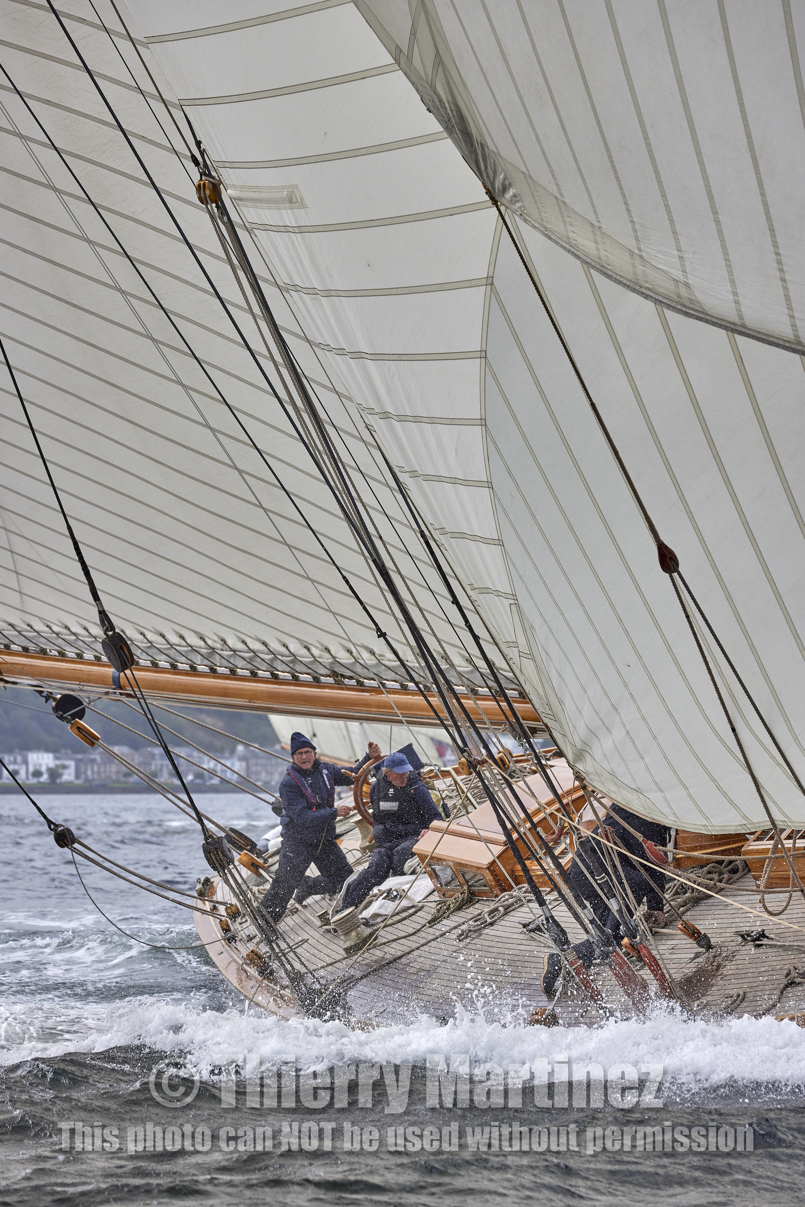 22_17006   © Thierry Martinez.FAIRLIE,SCOTLAND - UK 13th June 20222022 RICHARD MILLE FIFE REGATTA.Day 3;
