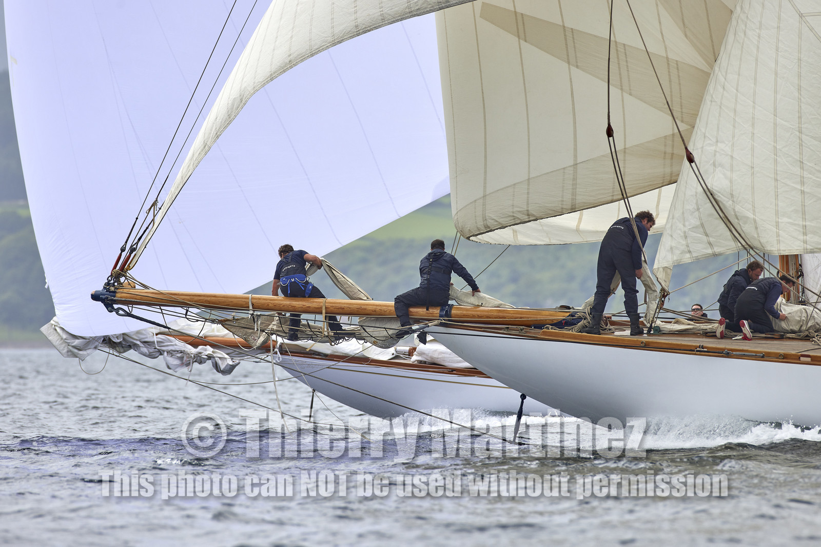 22_17006   © Thierry Martinez.FAIRLIE,SCOTLAND - UK 13th June 20222022 RICHARD MILLE FIFE REGATTA.Day 3;