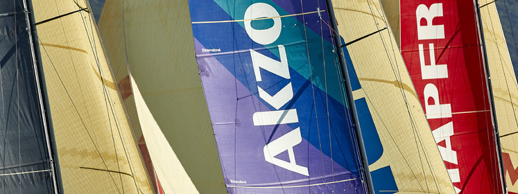 team AkzoNobel  in Volvo Ocean Race 2017-18.