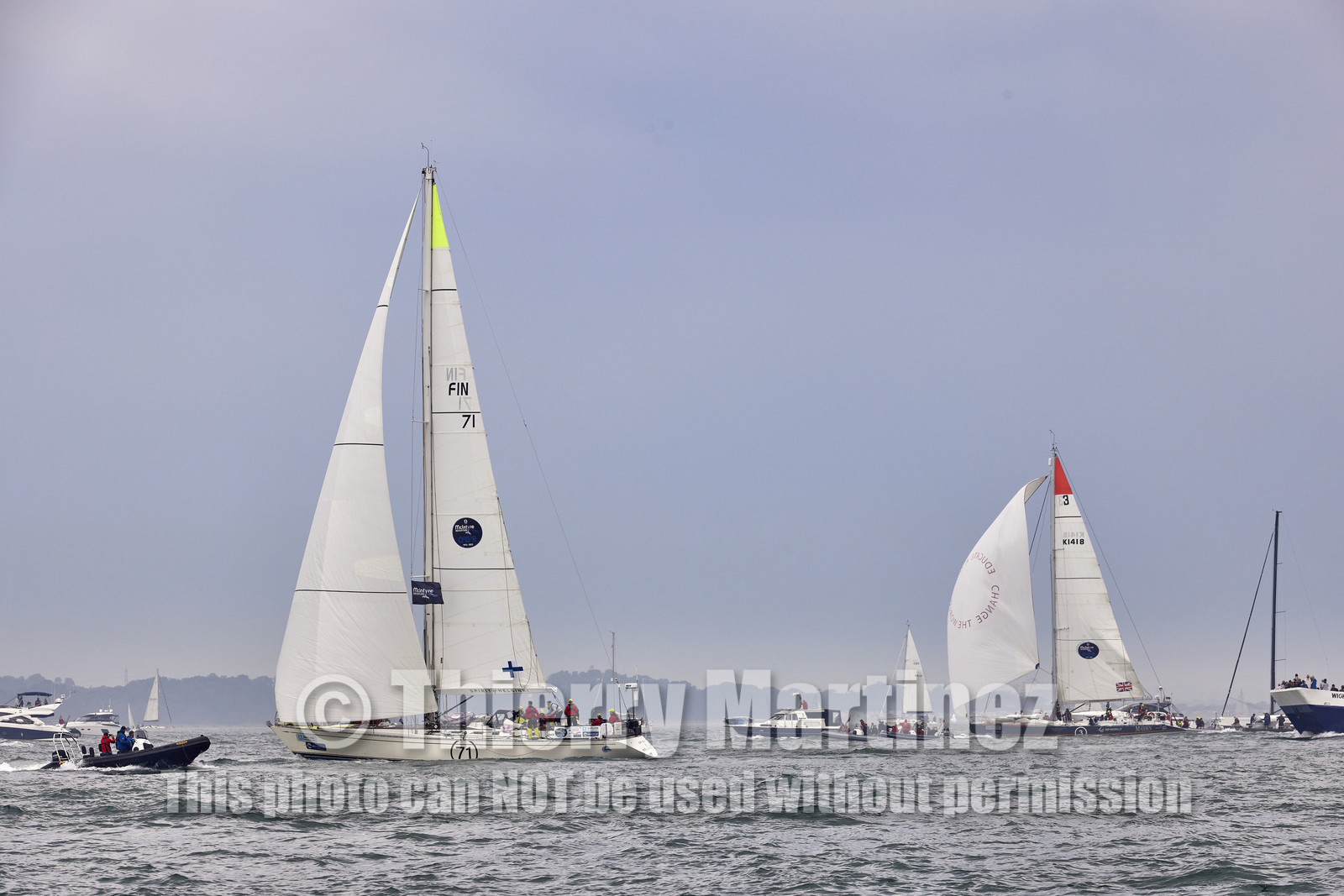 23_19661   © Thierry Martinez. SOUTHAMPTON,  - UK 10 septembre 2023.OCEAN GLOBE RACE 2023.Start Leg 1 : Southampton ( UK)   Cape Town ( South Africa)