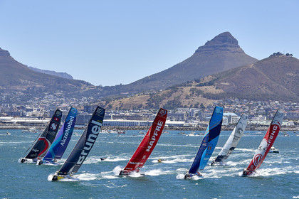 team AkzoNobel  in Volvo Ocean Race 2017-18.