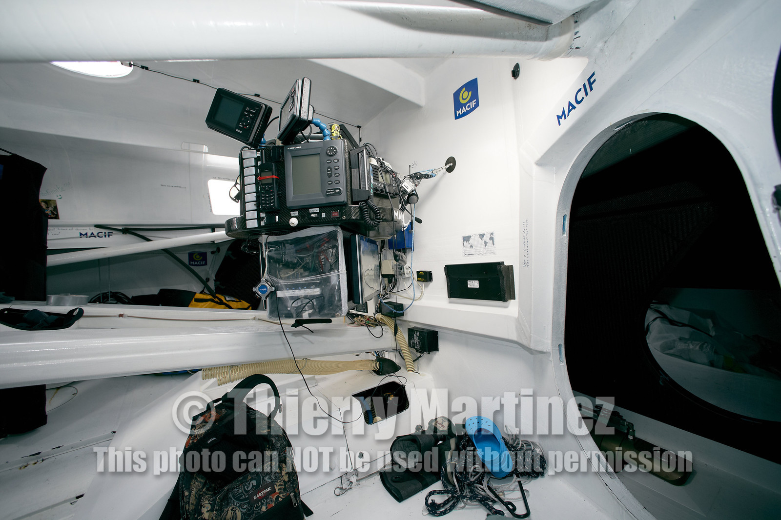 2012 13 VENDEE GLOBE. François Gabart (FRA) MACIF  Winner .