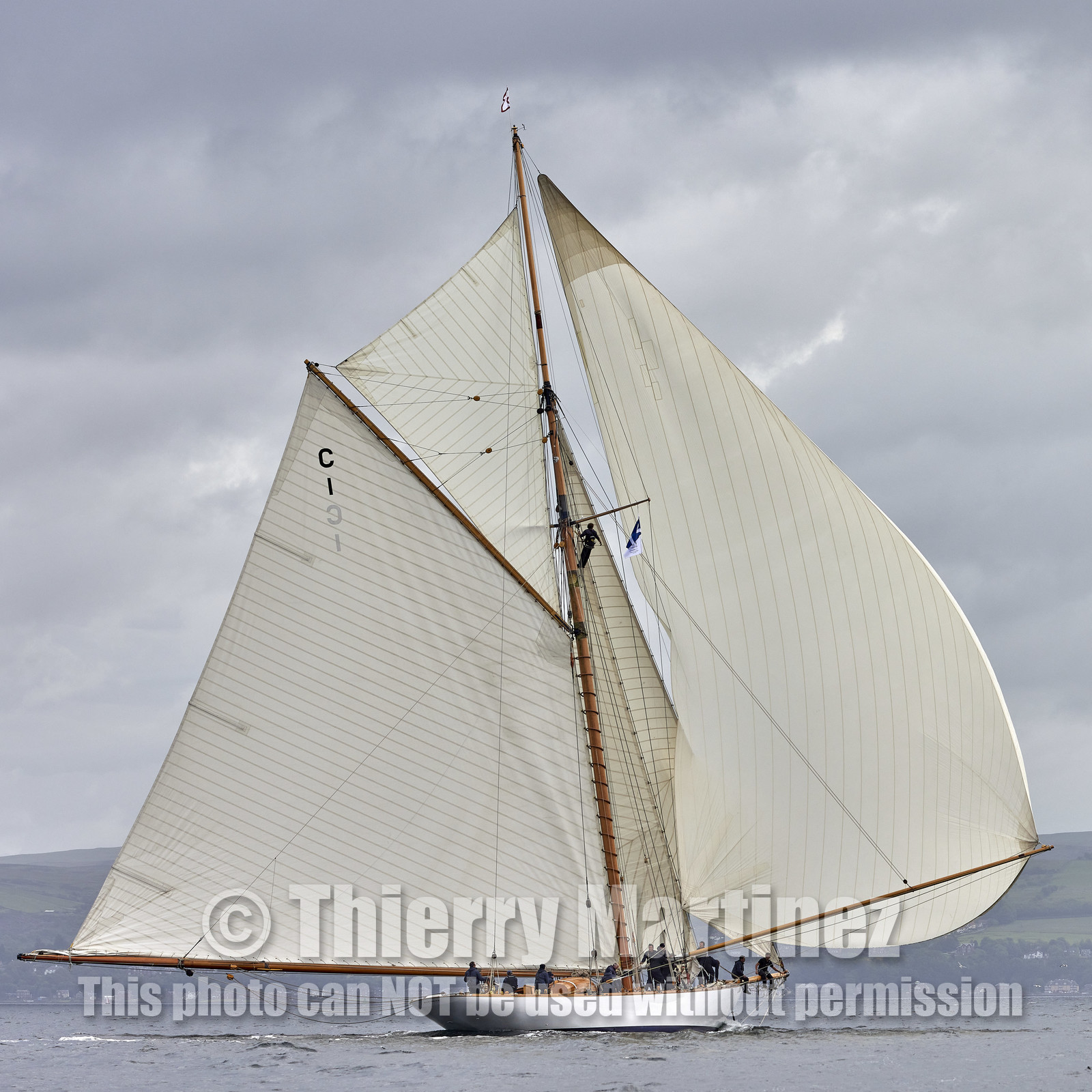 22_17006   © Thierry Martinez.FAIRLIE,SCOTLAND - UK 13th June 20222022 RICHARD MILLE FIFE REGATTA.Day 3;
