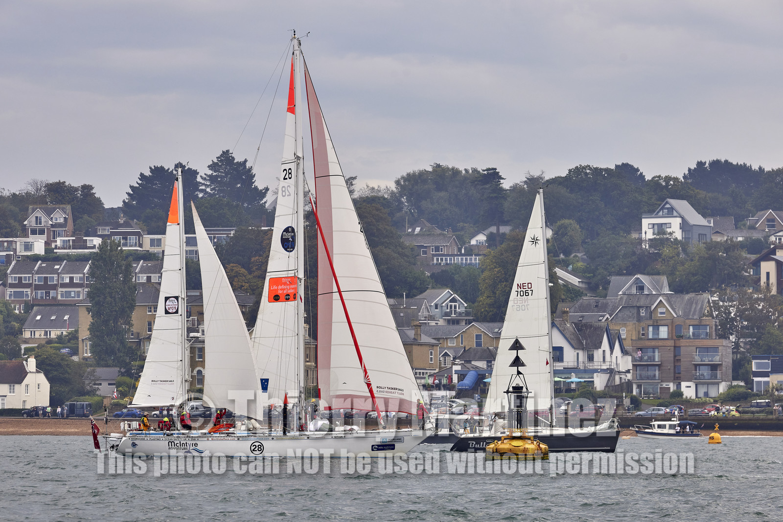 23_19641   © Thierry Martinez. SOUTHAMPTON,  - UK 10 septembre 2023.OCEAN GLOBE RACE 2023.Start Leg 1 : Southampton ( UK)   Cape Town ( South Africa)