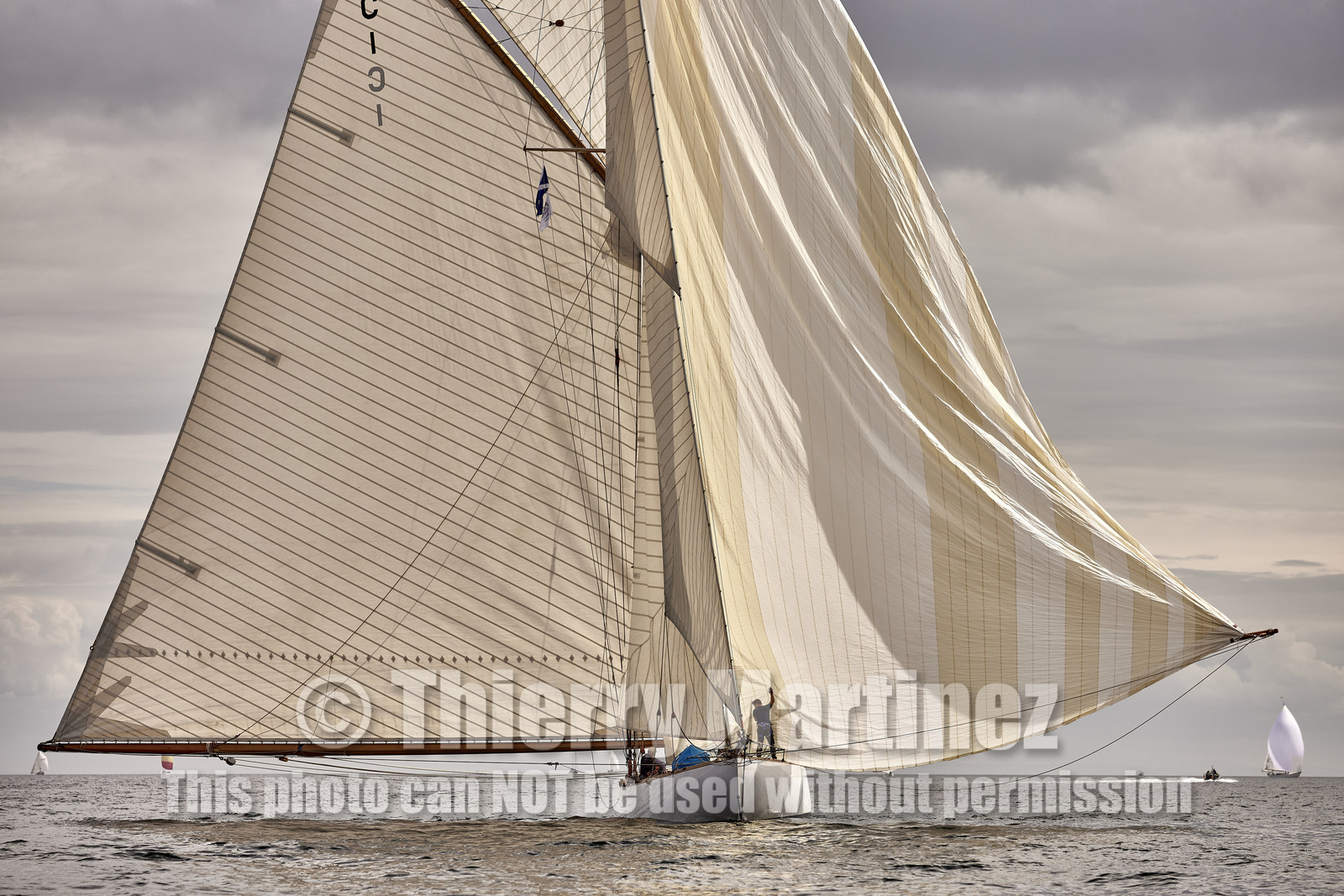 22_23031  © Thierry Martinez.FAIRLIE,SCOTLAND - UK 14th June 20222022 RICHARD MILLE FIFE REGATTA.Day 4 :ROTHESAY (ISLE OF BUTE) to PORTAVADIE.