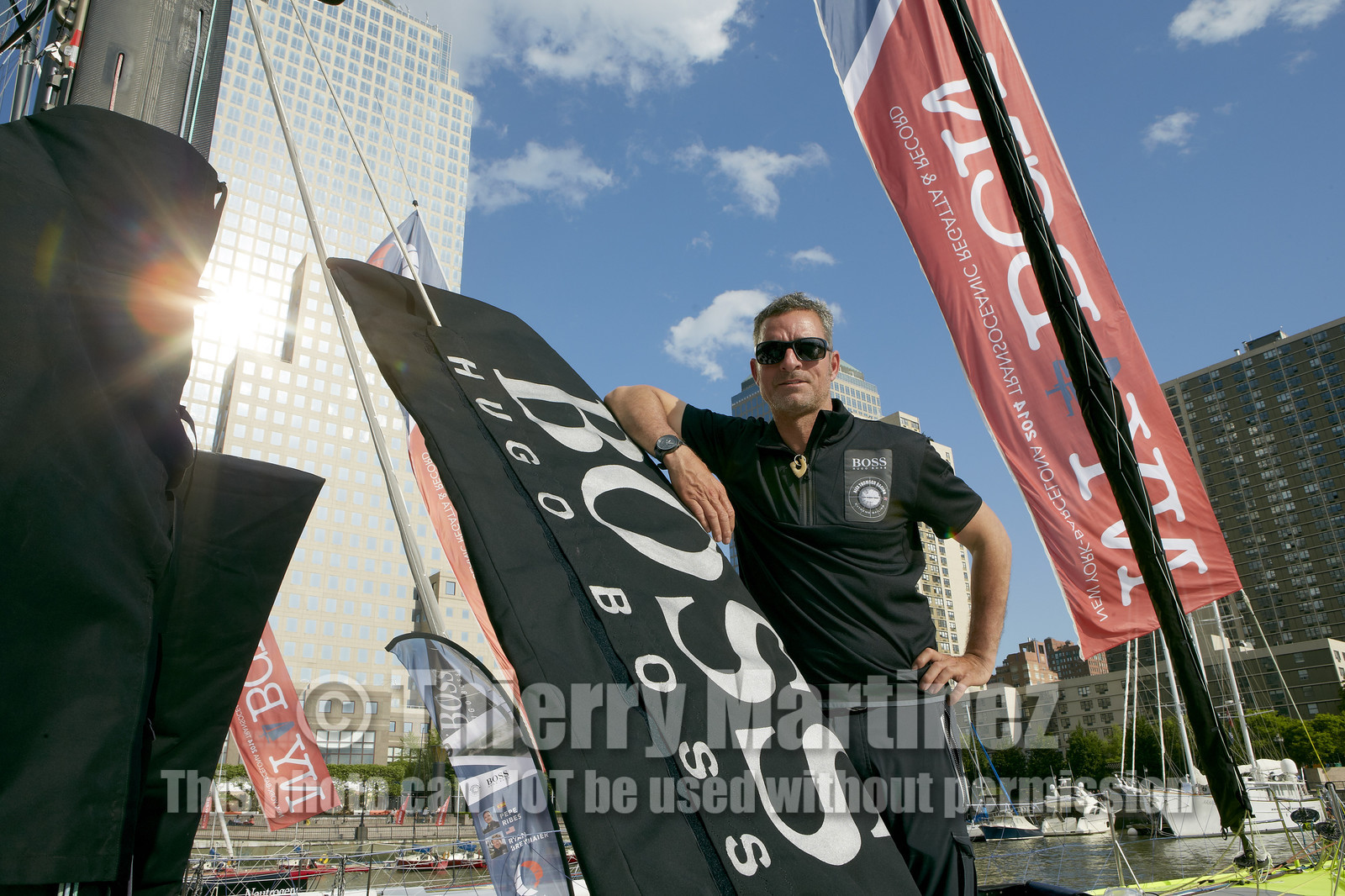 IMOCA OCEAN MASTERS NY-BCN Race.