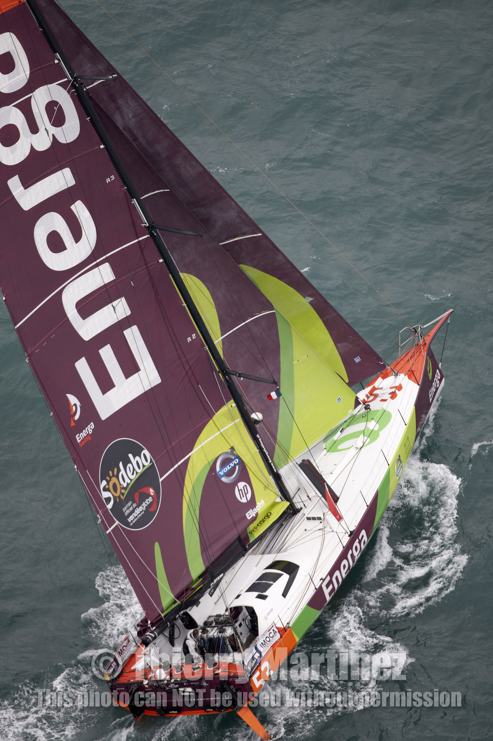 VENDEE GLOBE 2012 13 , Start 10 Nov 2012.