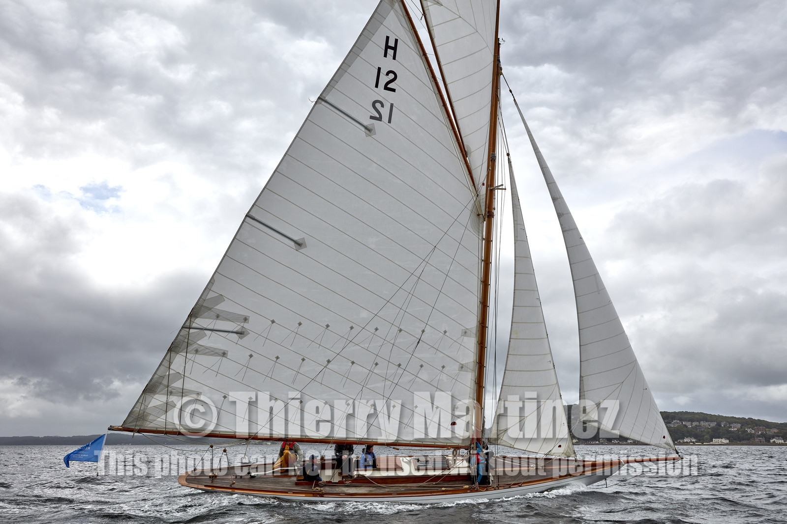 22_17006   © Thierry Martinez.FAIRLIE,SCOTLAND - UK 13th June 20222022 RICHARD MILLE FIFE REGATTA.Day 3;